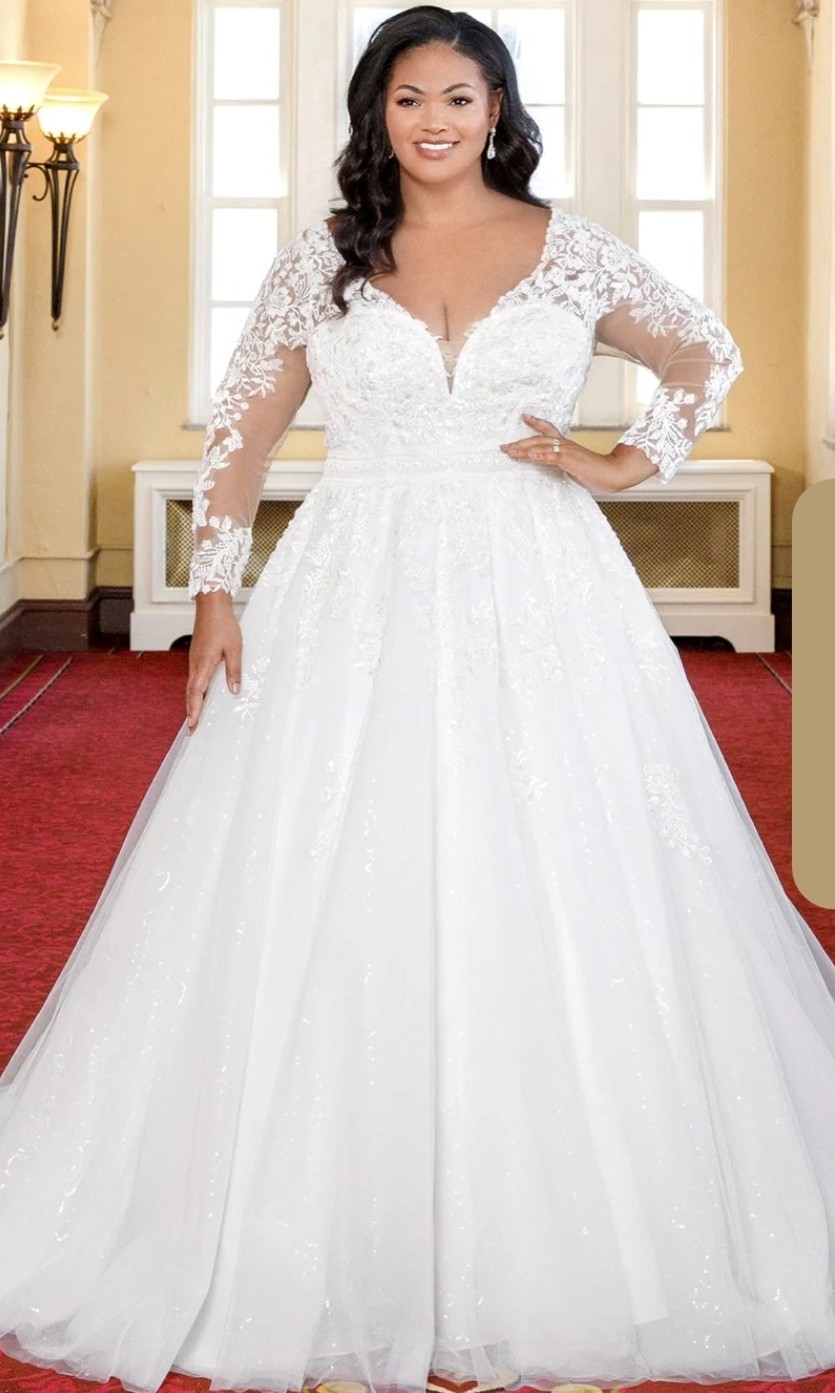 Michelle Bridal Cleo New to Order sample size 28