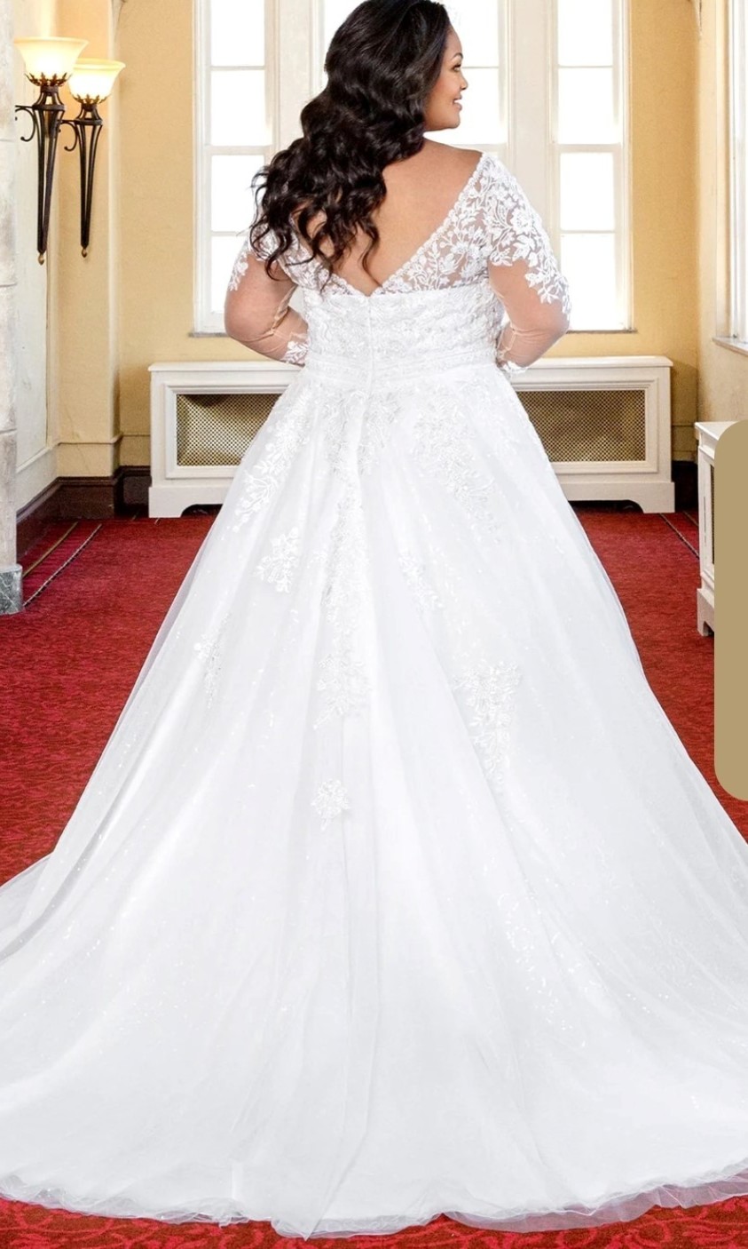 Michelle Bridal Cleo new to order sample size 28